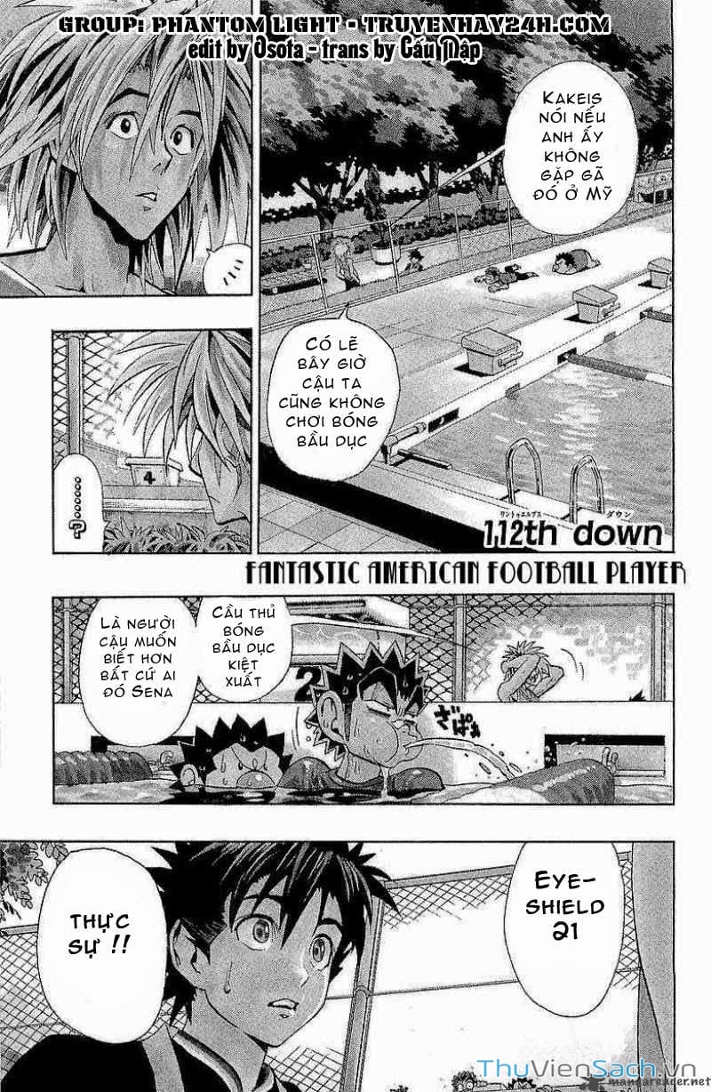 Truyện Tranh Lá Chắn Mắt - Eyeshield 21 trang 6