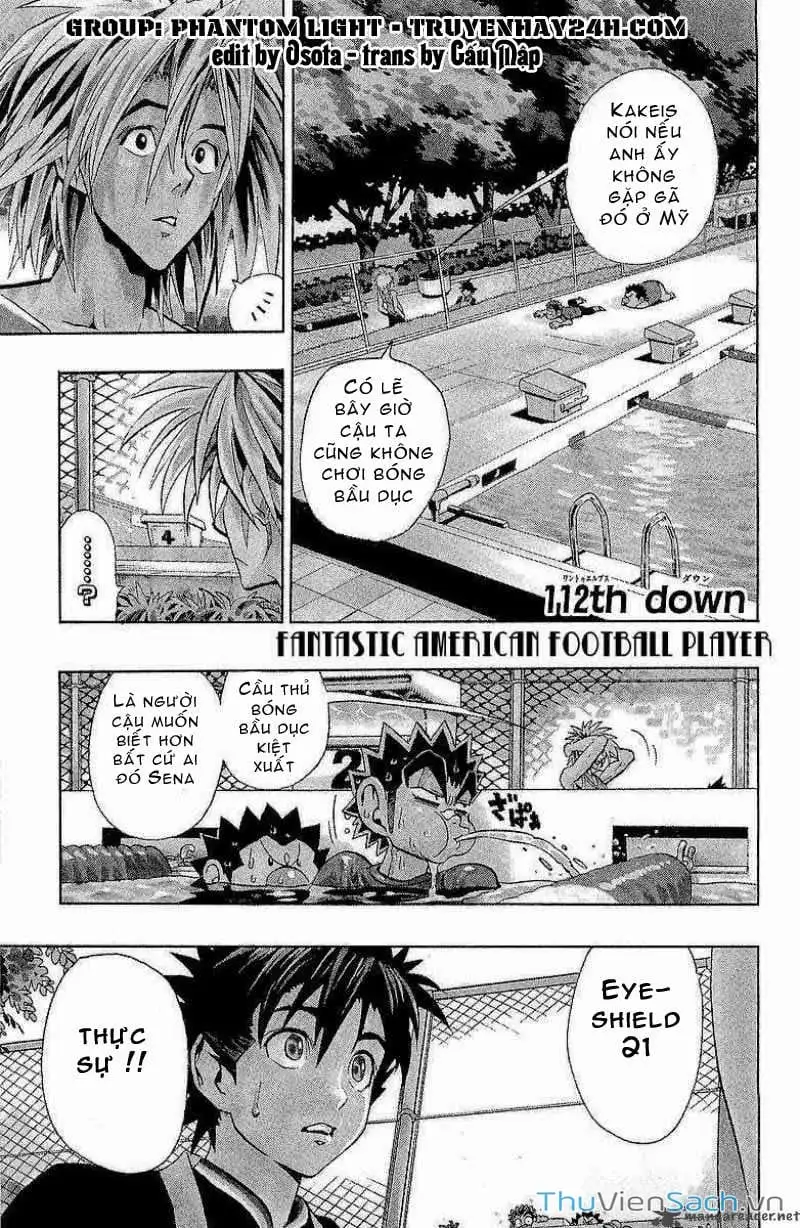 Truyện Tranh Lá Chắn Mắt - Eyeshield 21 trang 6