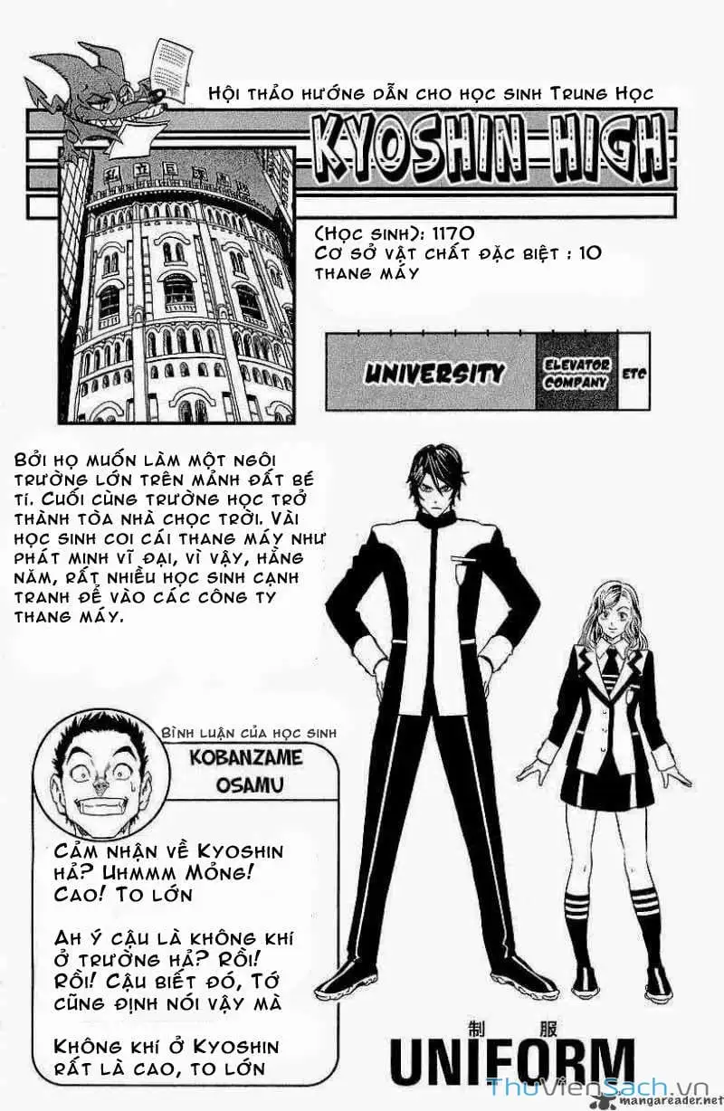 Truyện Tranh Lá Chắn Mắt - Eyeshield 21 trang 6