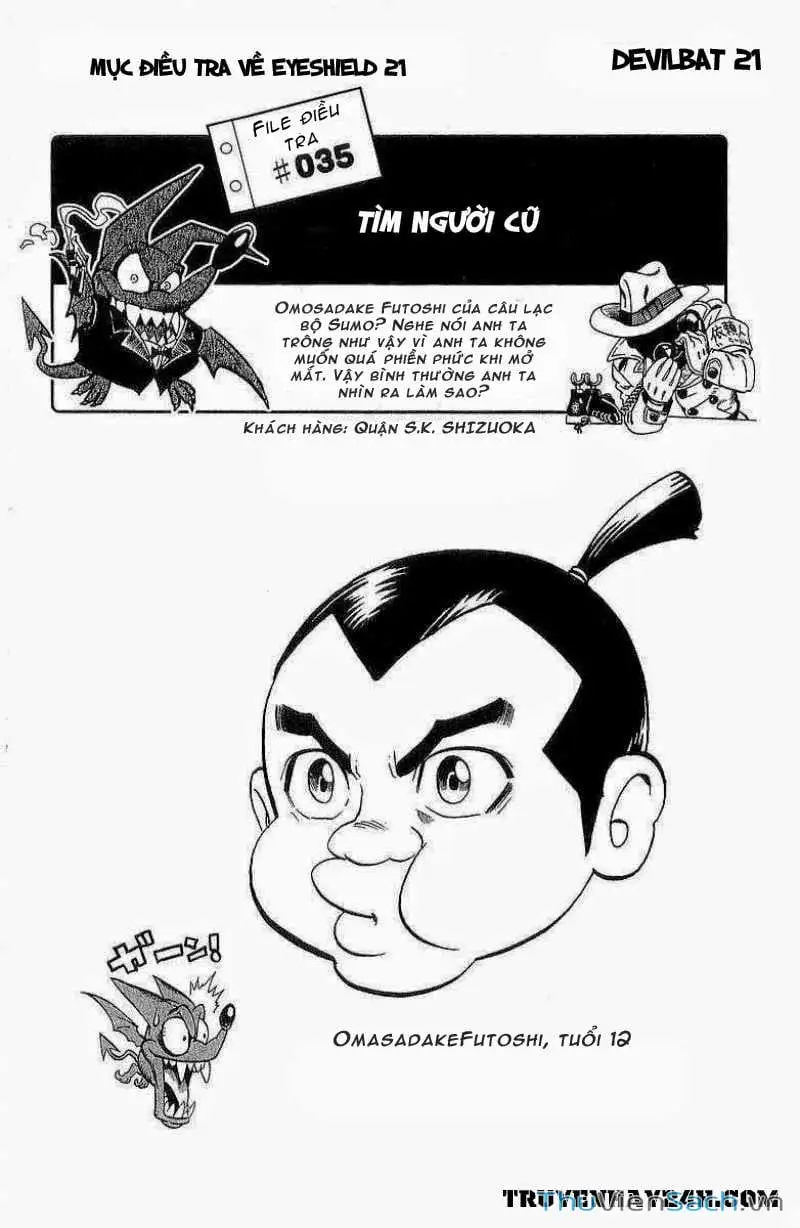 Truyện Tranh Lá Chắn Mắt - Eyeshield 21 trang 6