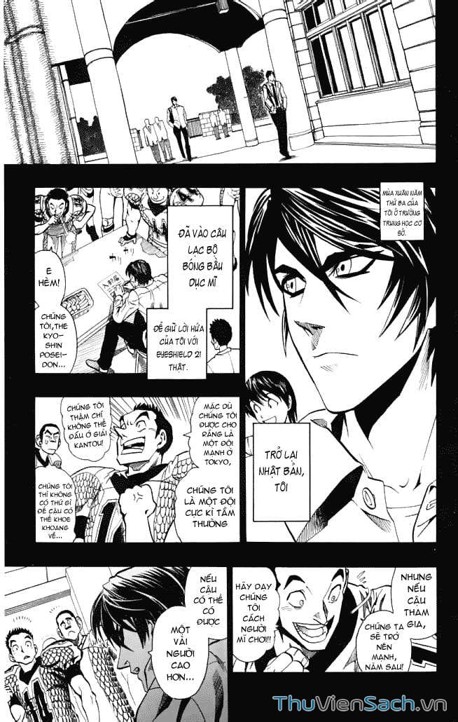 Truyện Tranh Lá Chắn Mắt - Eyeshield 21 trang 6