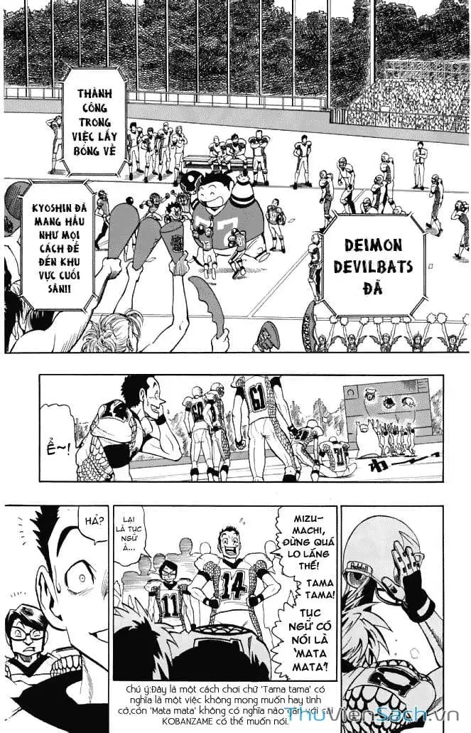 Truyện Tranh Lá Chắn Mắt - Eyeshield 21 trang 6
