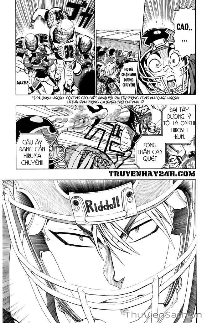Truyện Tranh Lá Chắn Mắt - Eyeshield 21 trang 6