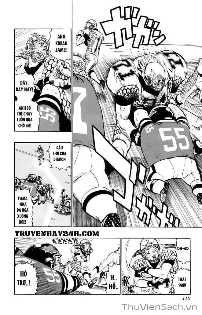 Truyện Tranh Lá Chắn Mắt - Eyeshield 21 trang 6