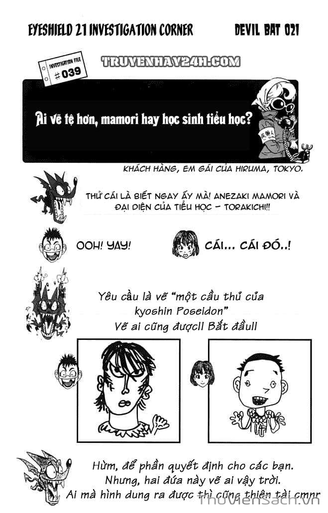 Truyện Tranh Lá Chắn Mắt - Eyeshield 21 trang 6