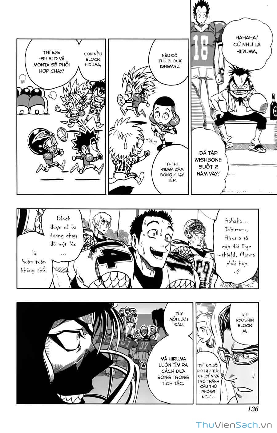 Truyện Tranh Lá Chắn Mắt - Eyeshield 21 trang 6