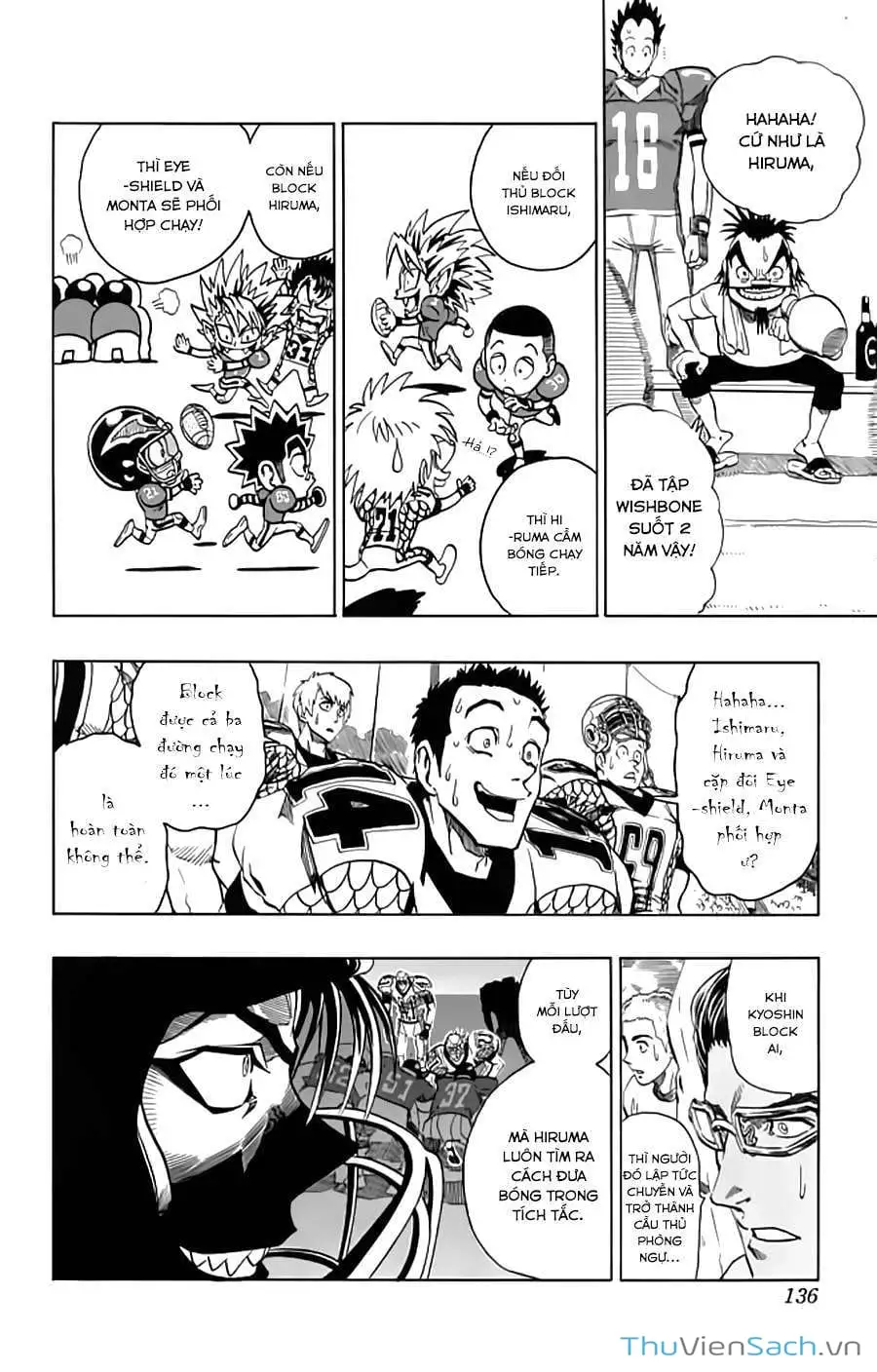 Truyện Tranh Lá Chắn Mắt - Eyeshield 21 trang 6