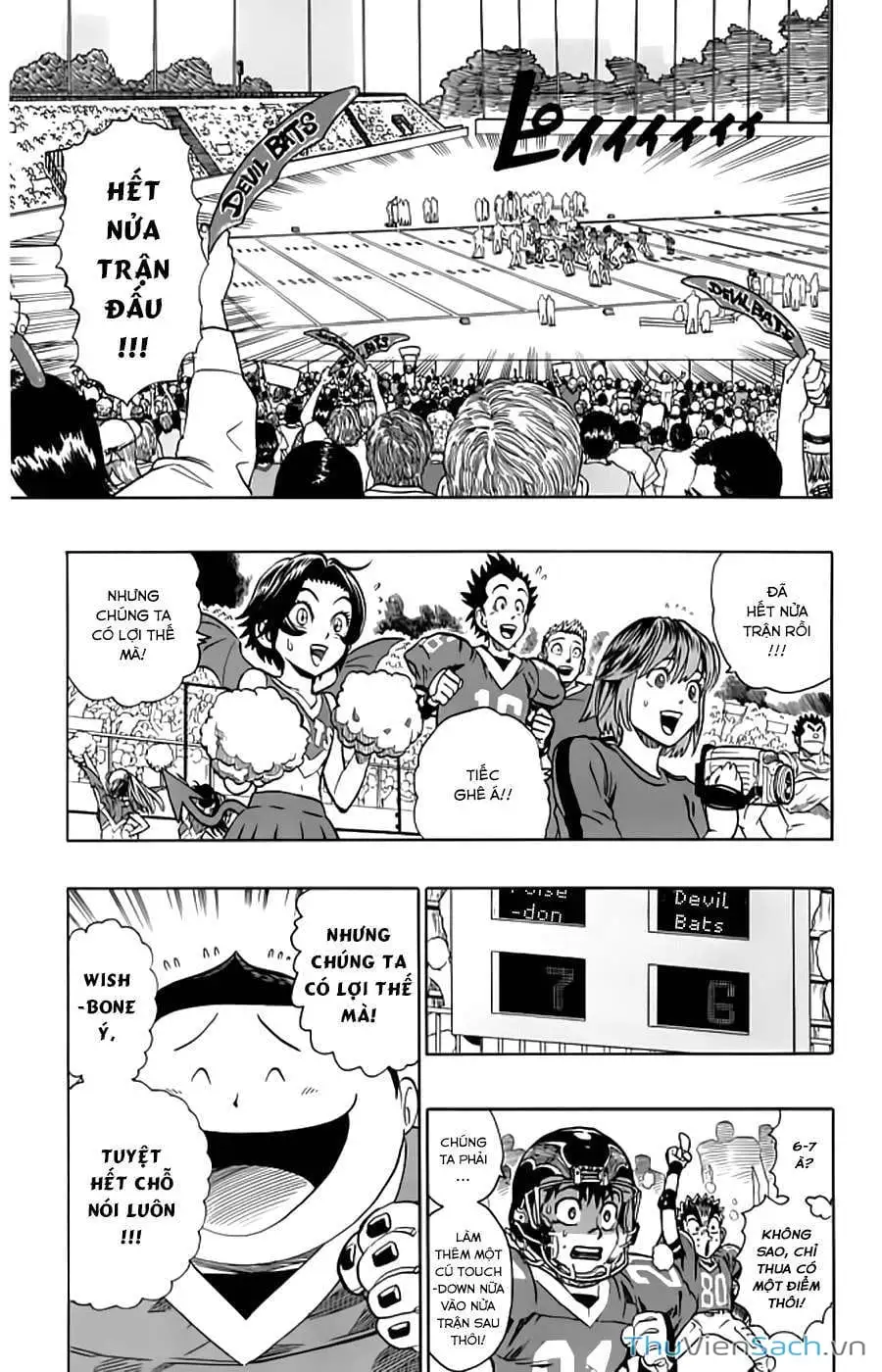 Truyện Tranh Lá Chắn Mắt - Eyeshield 21 trang 6