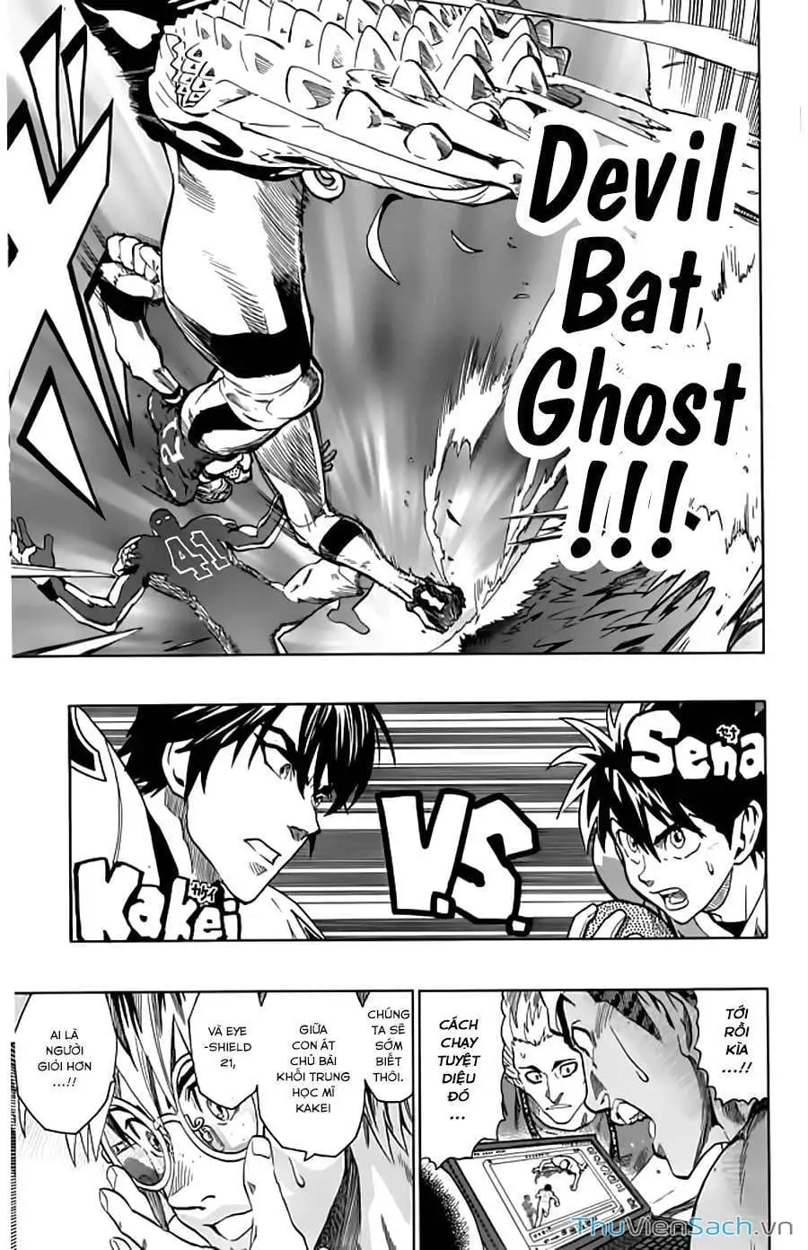 Truyện Tranh Lá Chắn Mắt - Eyeshield 21 trang 6