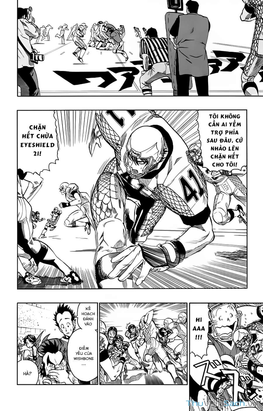 Truyện Tranh Lá Chắn Mắt - Eyeshield 21 trang 6