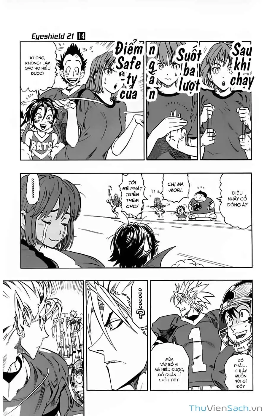 Truyện Tranh Lá Chắn Mắt - Eyeshield 21 trang 6