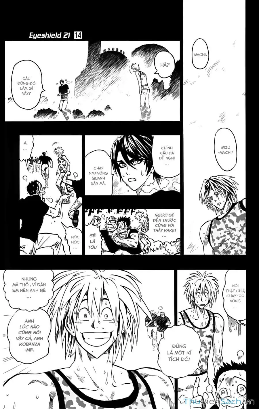 Truyện Tranh Lá Chắn Mắt - Eyeshield 21 trang 6