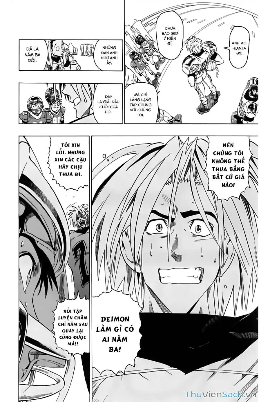 Truyện Tranh Lá Chắn Mắt - Eyeshield 21 trang 6