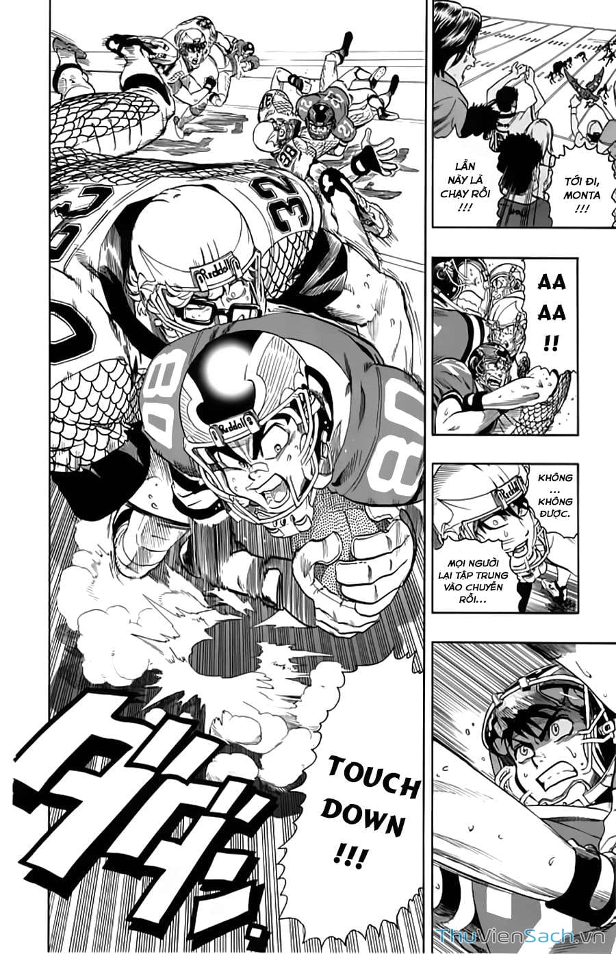 Truyện Tranh Lá Chắn Mắt - Eyeshield 21 trang 6