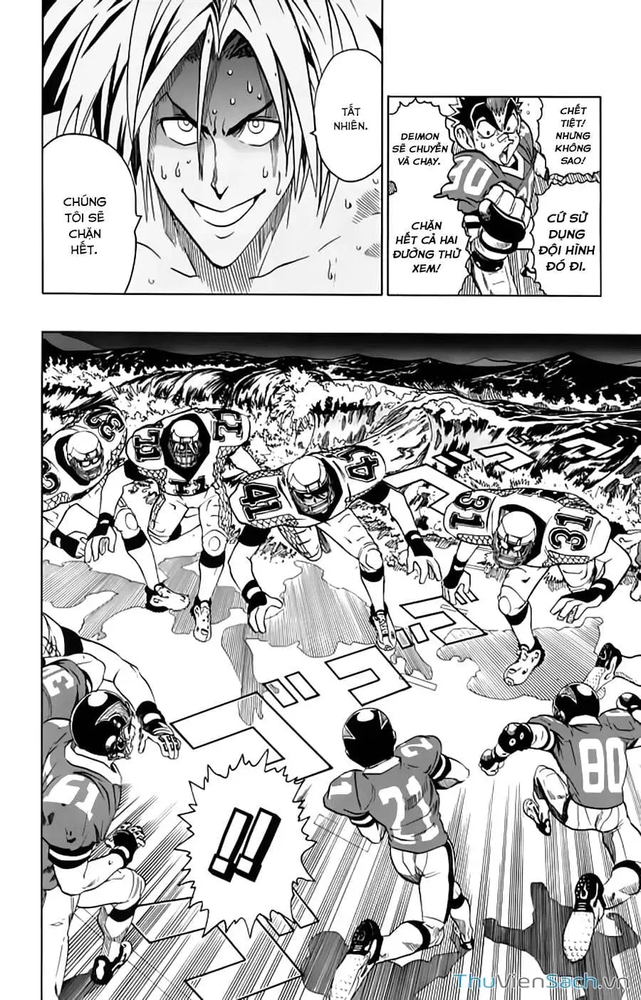 Truyện Tranh Lá Chắn Mắt - Eyeshield 21 trang 6
