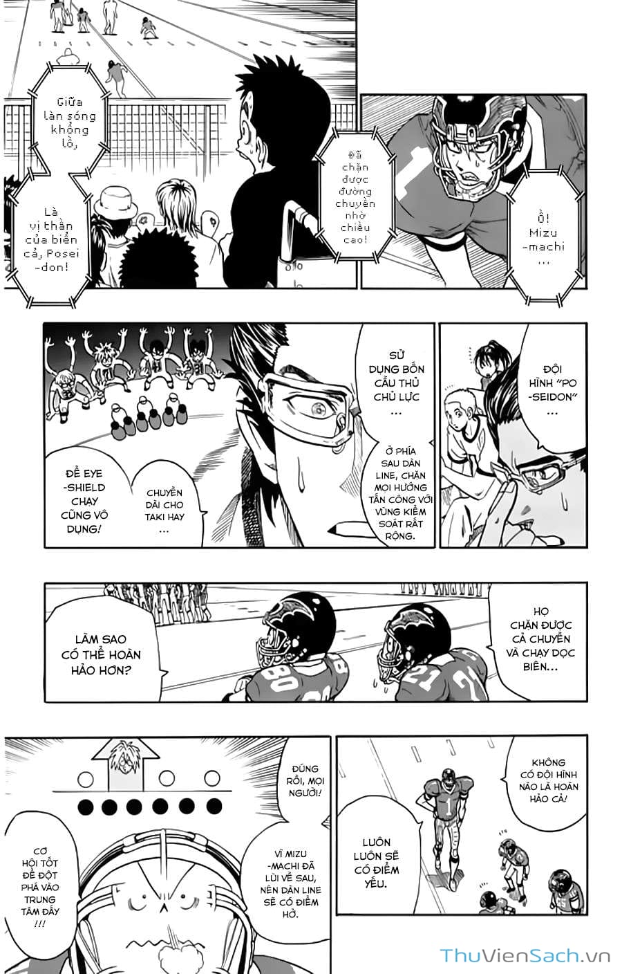 Truyện Tranh Lá Chắn Mắt - Eyeshield 21 trang 6