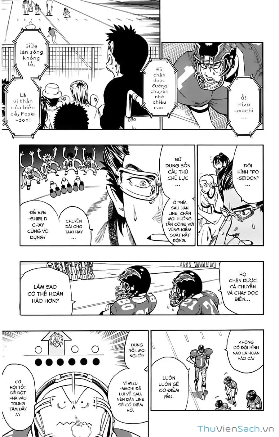 Truyện Tranh Lá Chắn Mắt - Eyeshield 21 trang 6