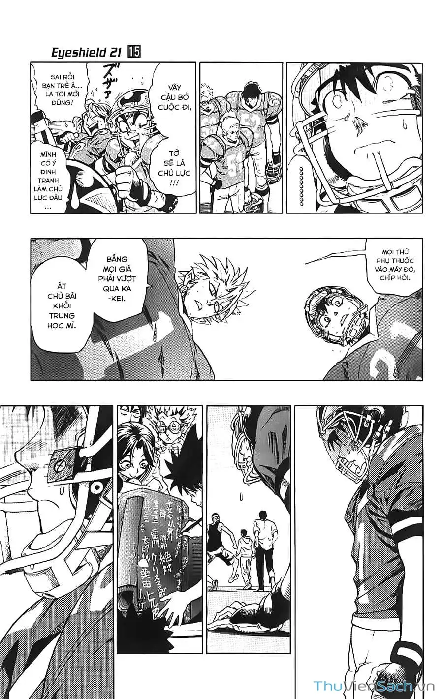 Truyện Tranh Lá Chắn Mắt - Eyeshield 21 trang 6