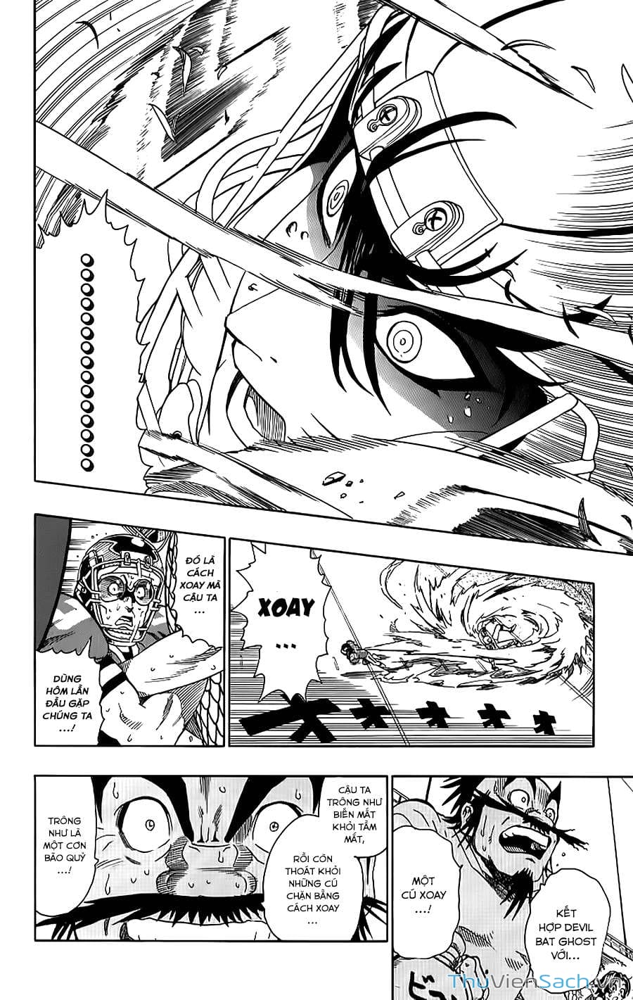 Truyện Tranh Lá Chắn Mắt - Eyeshield 21 trang 6