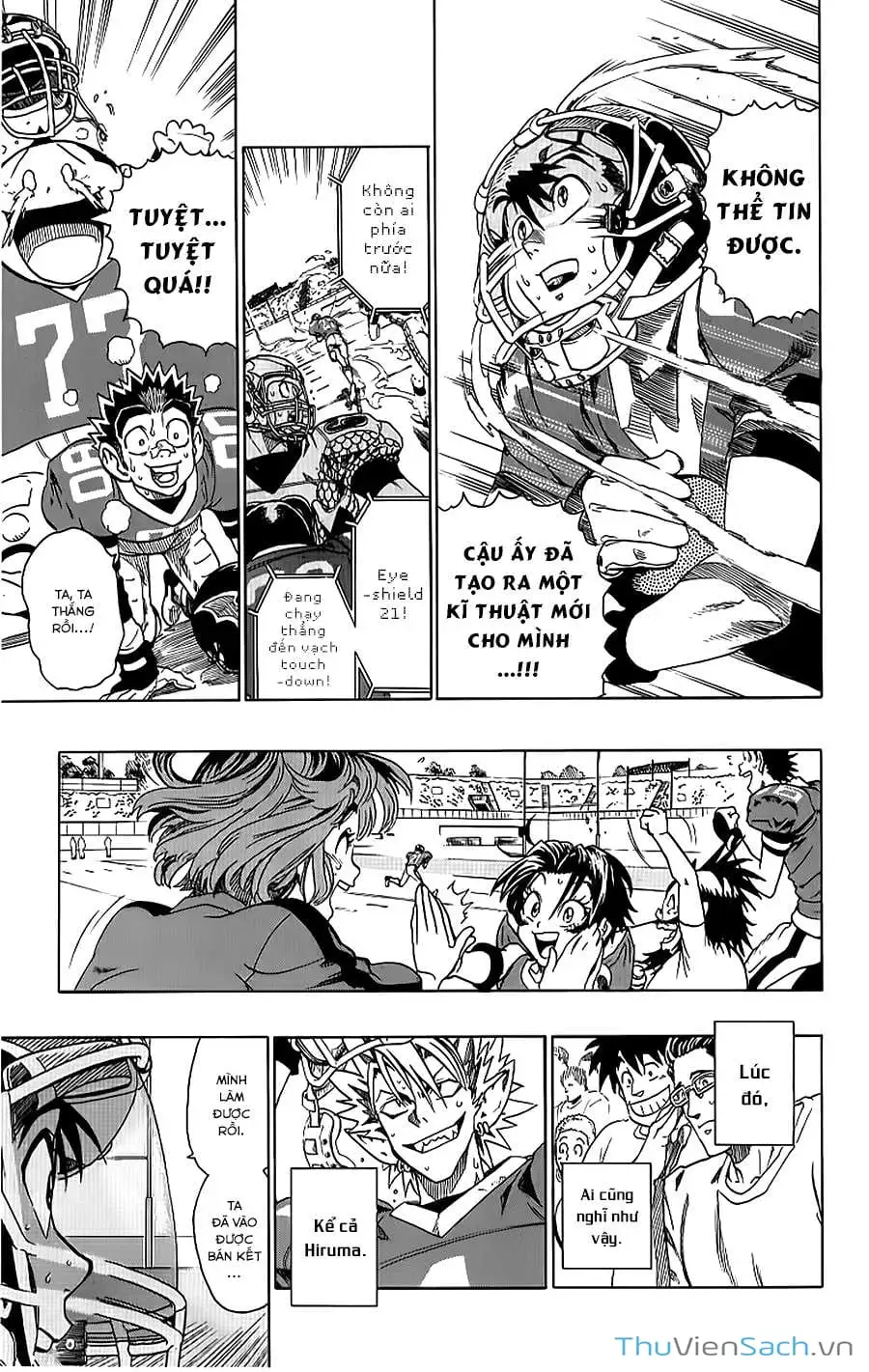 Truyện Tranh Lá Chắn Mắt - Eyeshield 21 trang 6