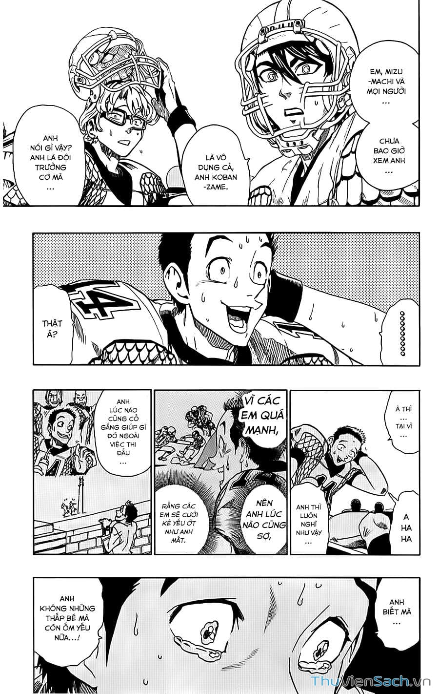 Truyện Tranh Lá Chắn Mắt - Eyeshield 21 trang 6