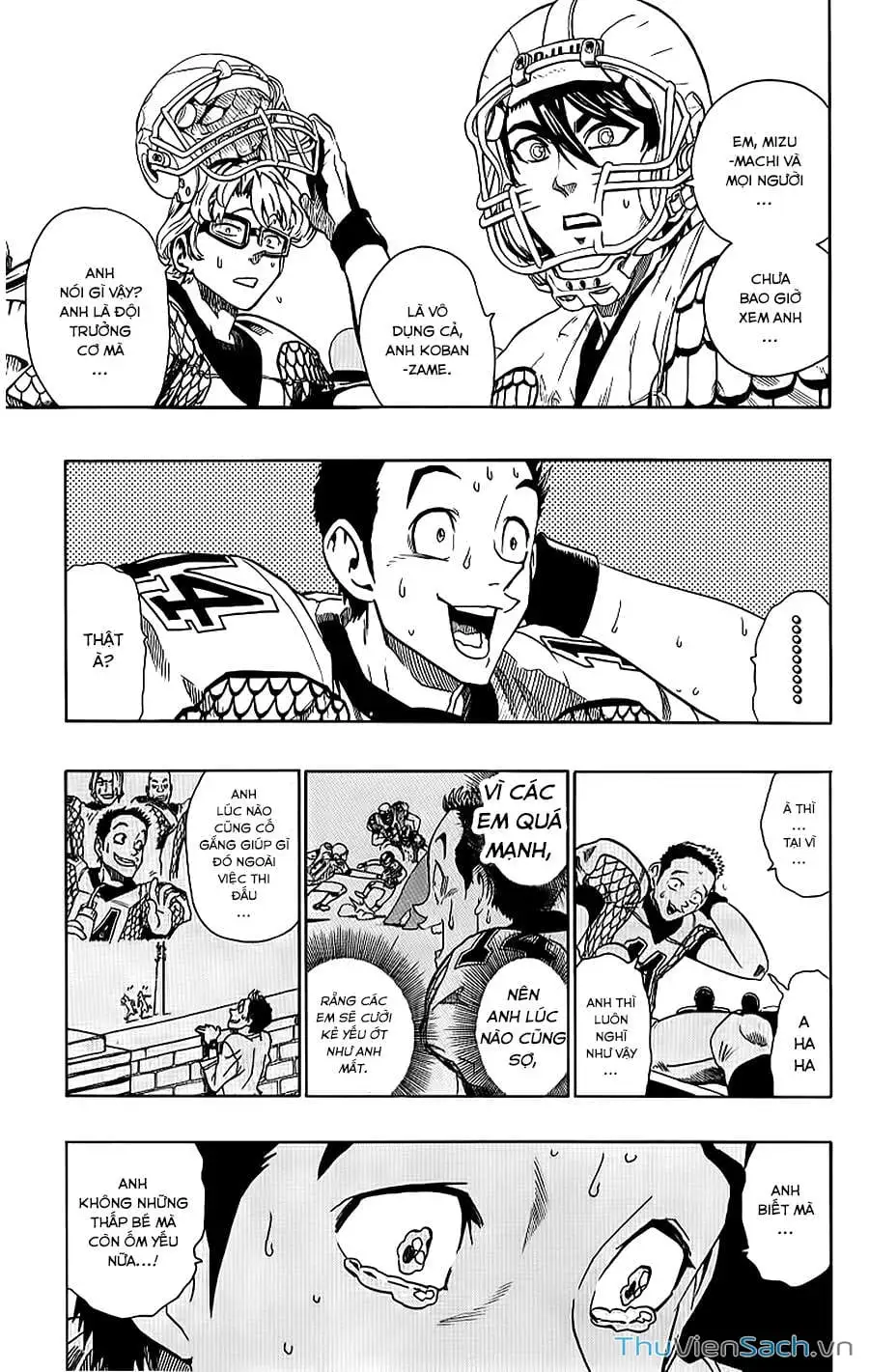 Truyện Tranh Lá Chắn Mắt - Eyeshield 21 trang 6