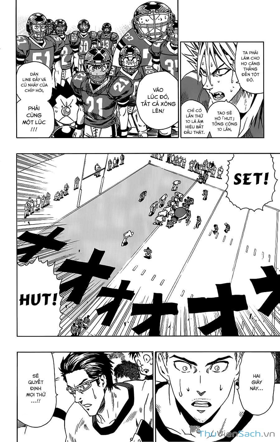 Truyện Tranh Lá Chắn Mắt - Eyeshield 21 trang 6