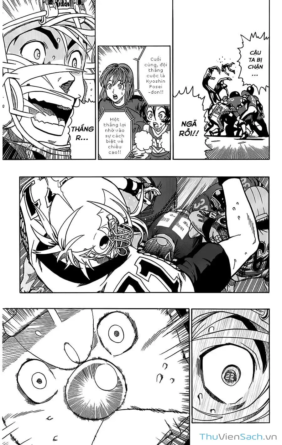 Truyện Tranh Lá Chắn Mắt - Eyeshield 21 trang 6