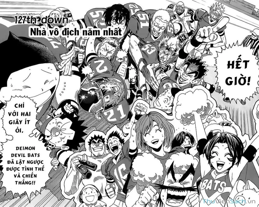 Truyện Tranh Lá Chắn Mắt - Eyeshield 21 trang 6