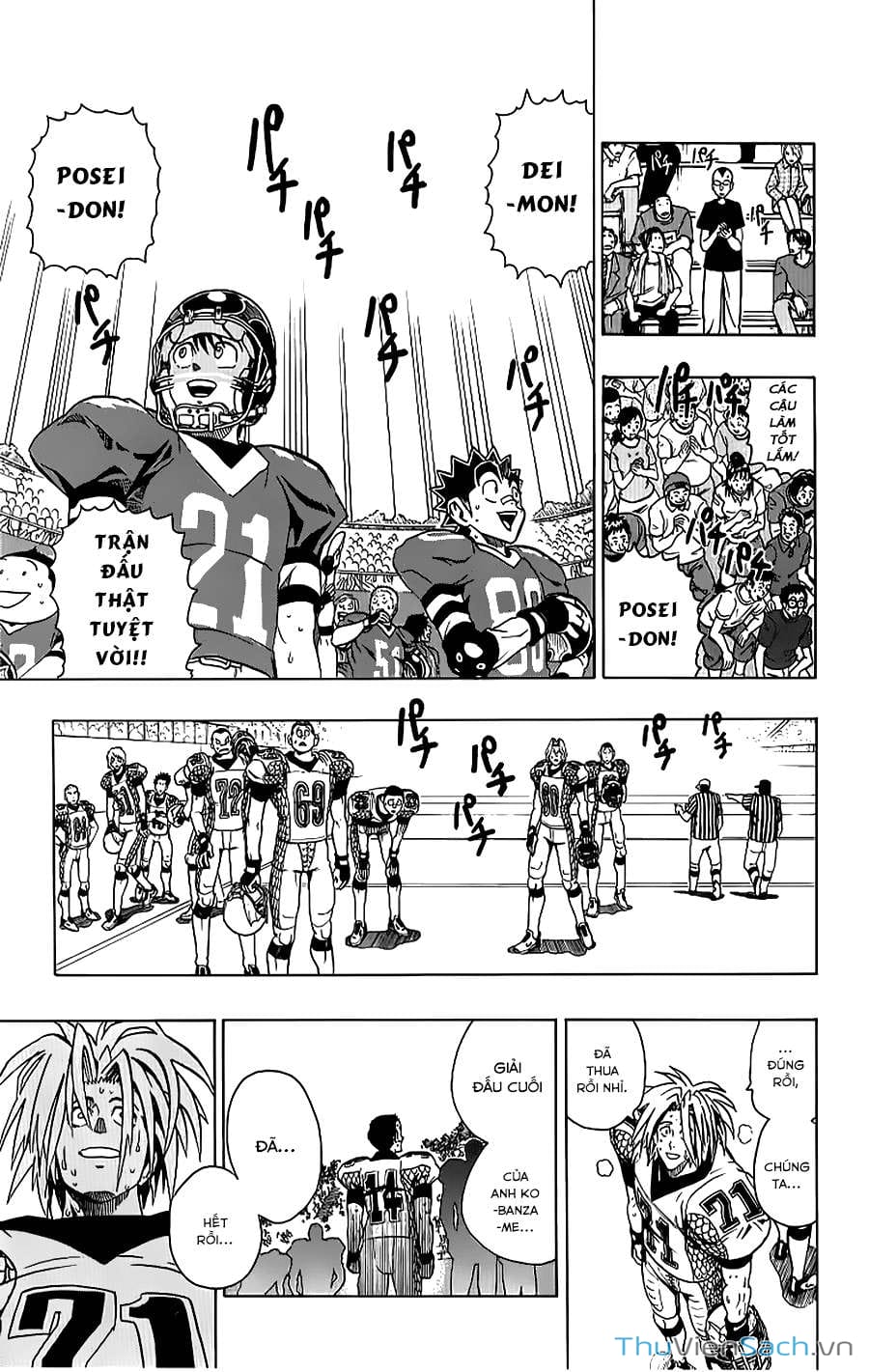 Truyện Tranh Lá Chắn Mắt - Eyeshield 21 trang 6