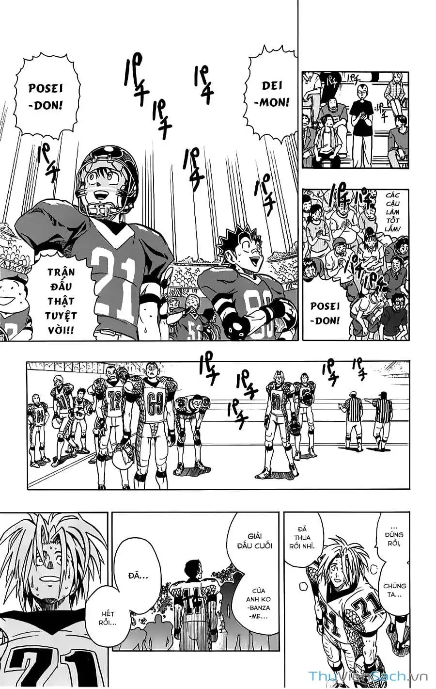 Truyện Tranh Lá Chắn Mắt - Eyeshield 21 trang 6