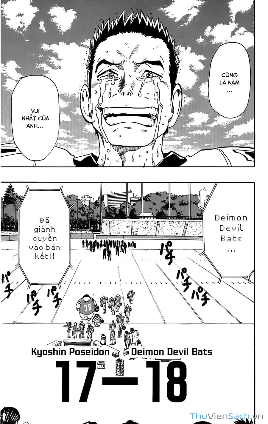 Truyện Tranh Lá Chắn Mắt - Eyeshield 21 trang 6