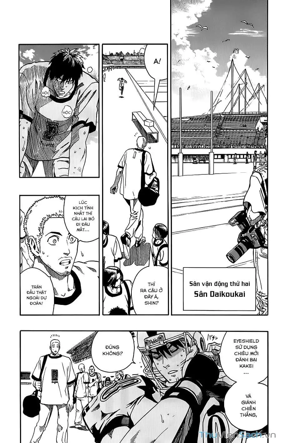 Truyện Tranh Lá Chắn Mắt - Eyeshield 21 trang 6