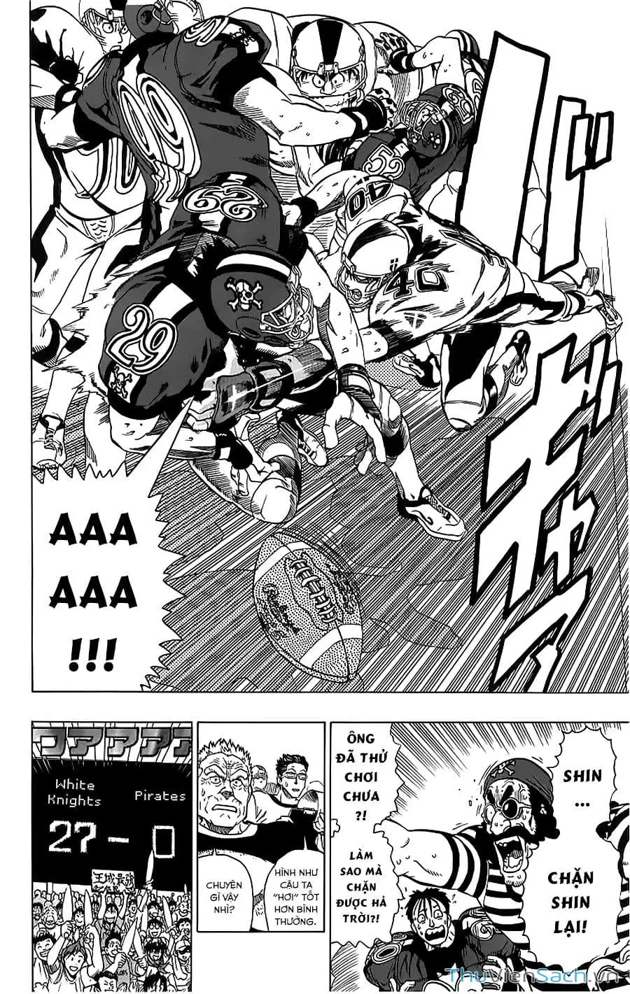 Truyện Tranh Lá Chắn Mắt - Eyeshield 21 trang 6