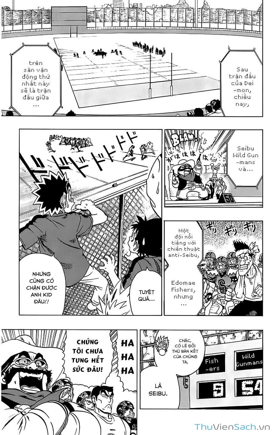 Truyện Tranh Lá Chắn Mắt - Eyeshield 21 trang 6