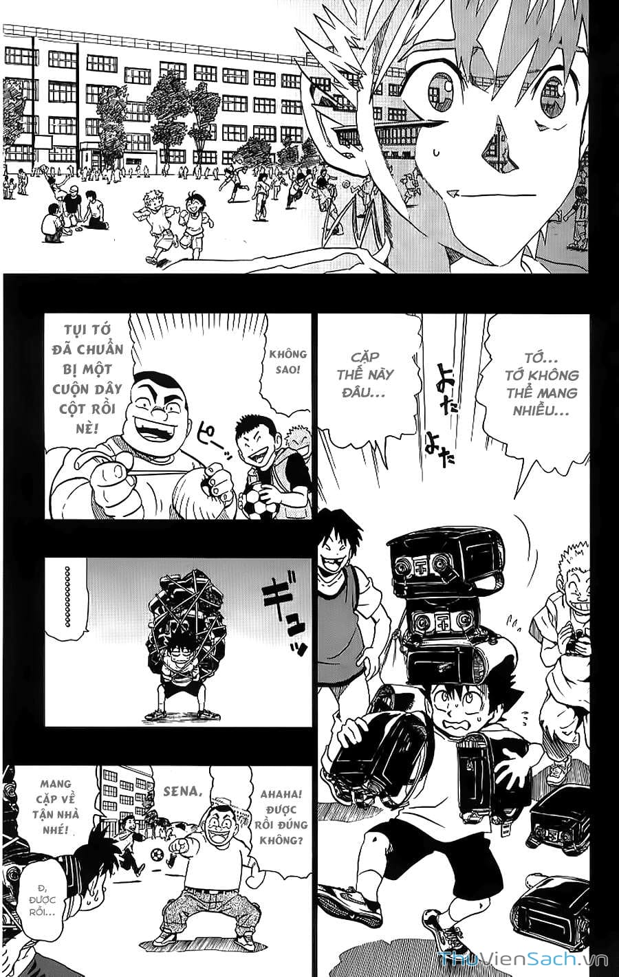 Truyện Tranh Lá Chắn Mắt - Eyeshield 21 trang 6