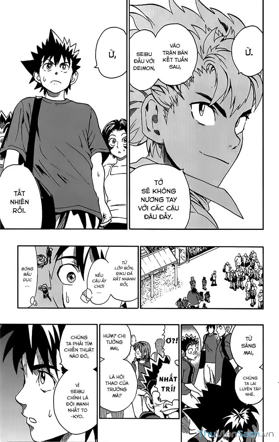 Truyện Tranh Lá Chắn Mắt - Eyeshield 21 trang 6