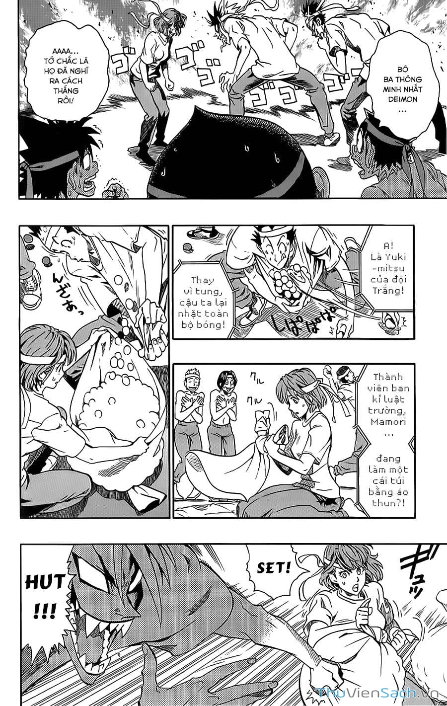 Truyện Tranh Lá Chắn Mắt - Eyeshield 21 trang 6