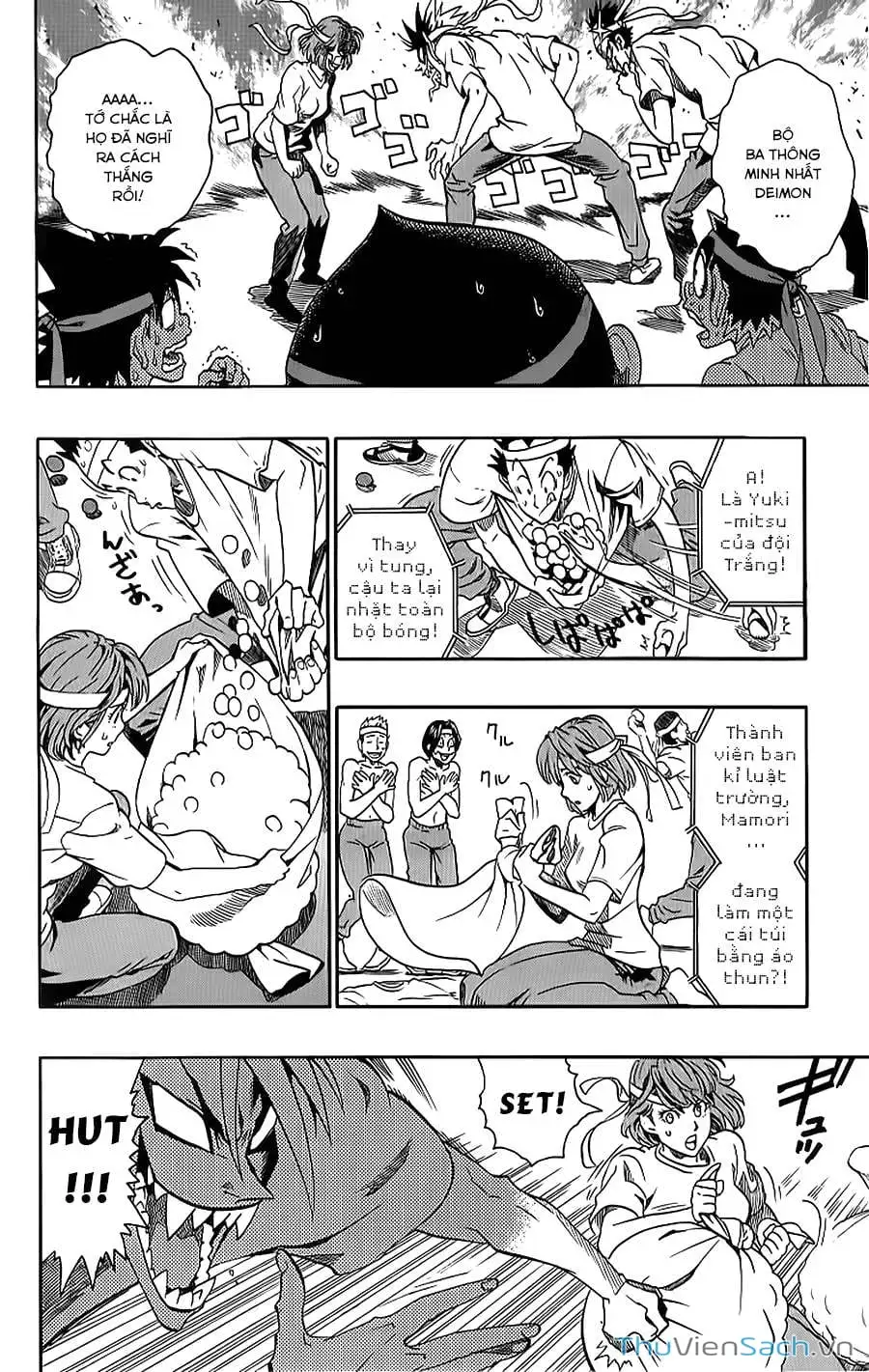 Truyện Tranh Lá Chắn Mắt - Eyeshield 21 trang 6