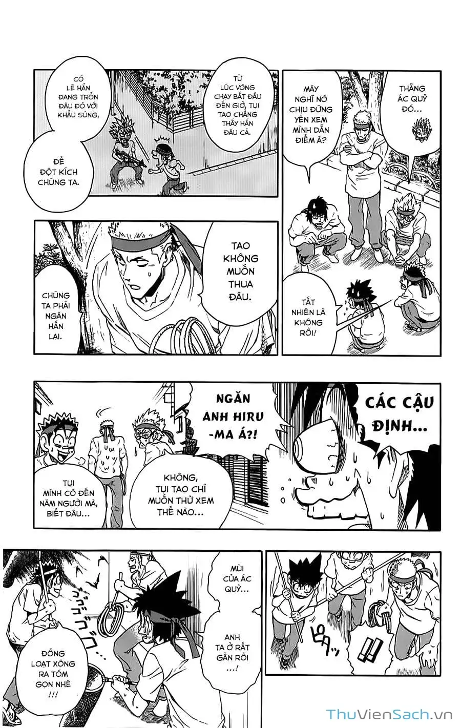 Truyện Tranh Lá Chắn Mắt - Eyeshield 21 trang 6