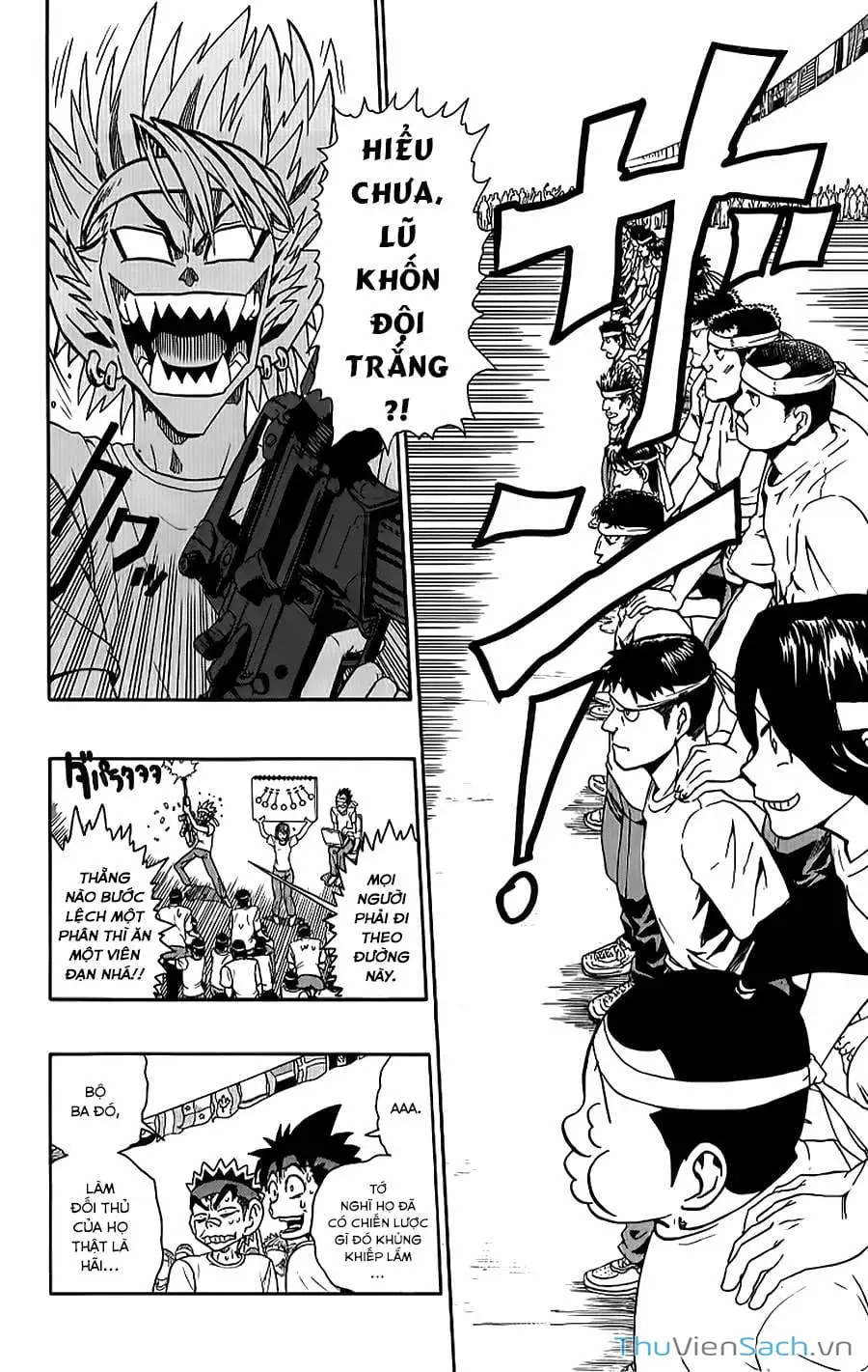 Truyện Tranh Lá Chắn Mắt - Eyeshield 21 trang 6