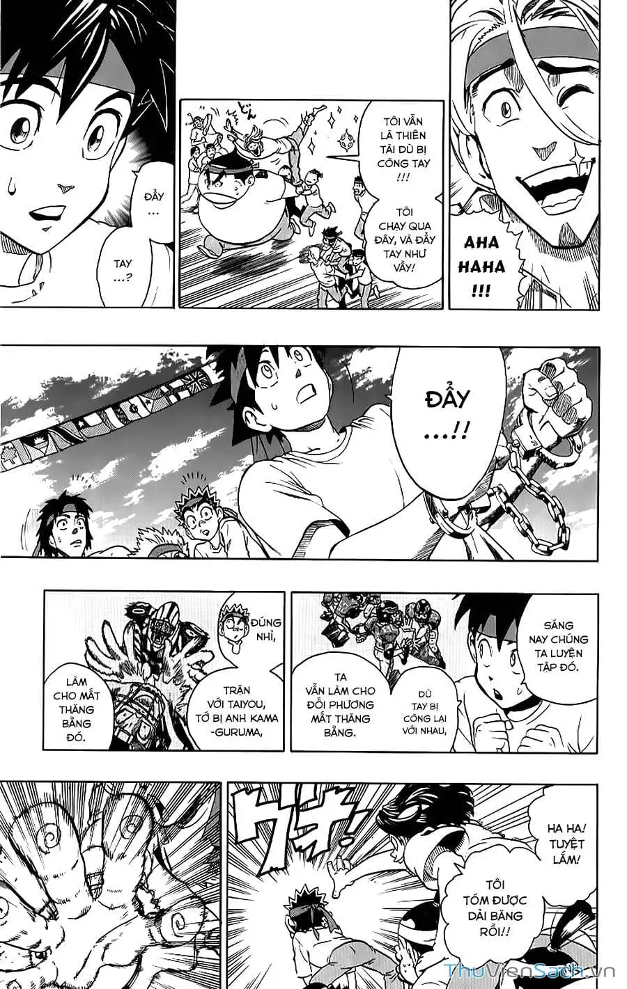 Truyện Tranh Lá Chắn Mắt - Eyeshield 21 trang 6