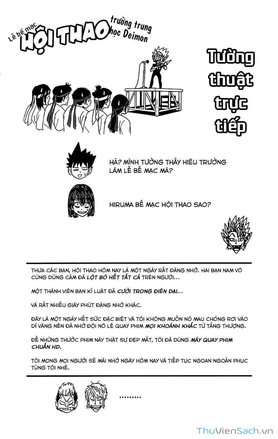 Truyện Tranh Lá Chắn Mắt - Eyeshield 21 trang 6