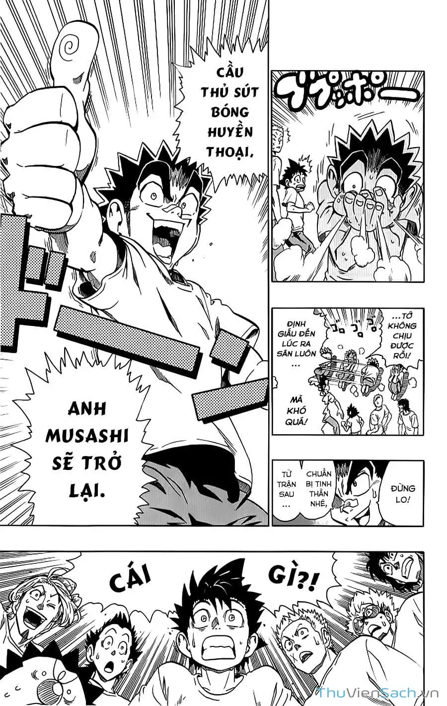 Truyện Tranh Lá Chắn Mắt - Eyeshield 21 trang 6