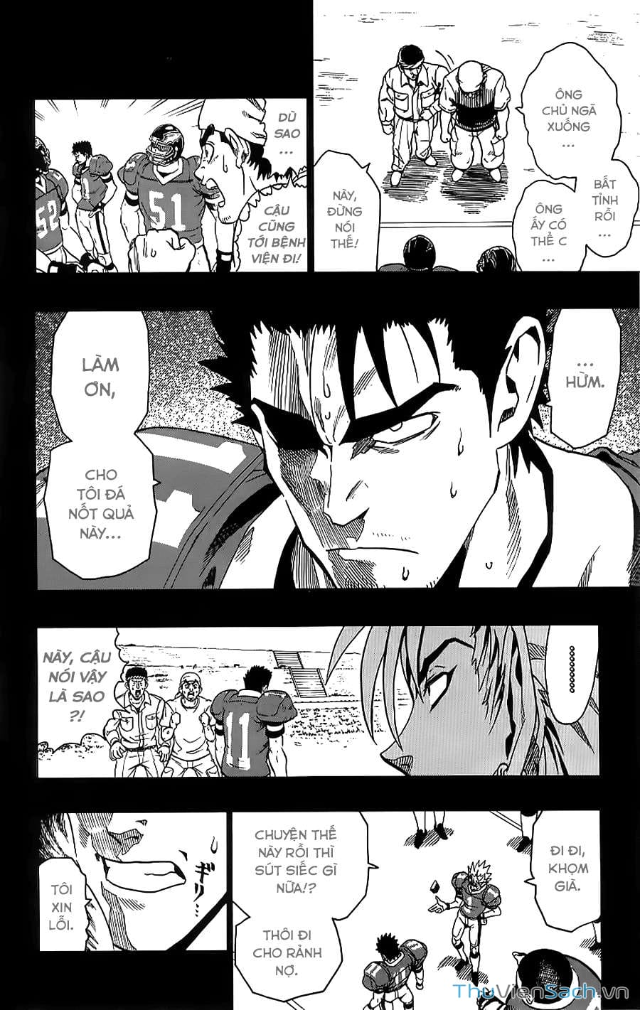 Truyện Tranh Lá Chắn Mắt - Eyeshield 21 trang 6