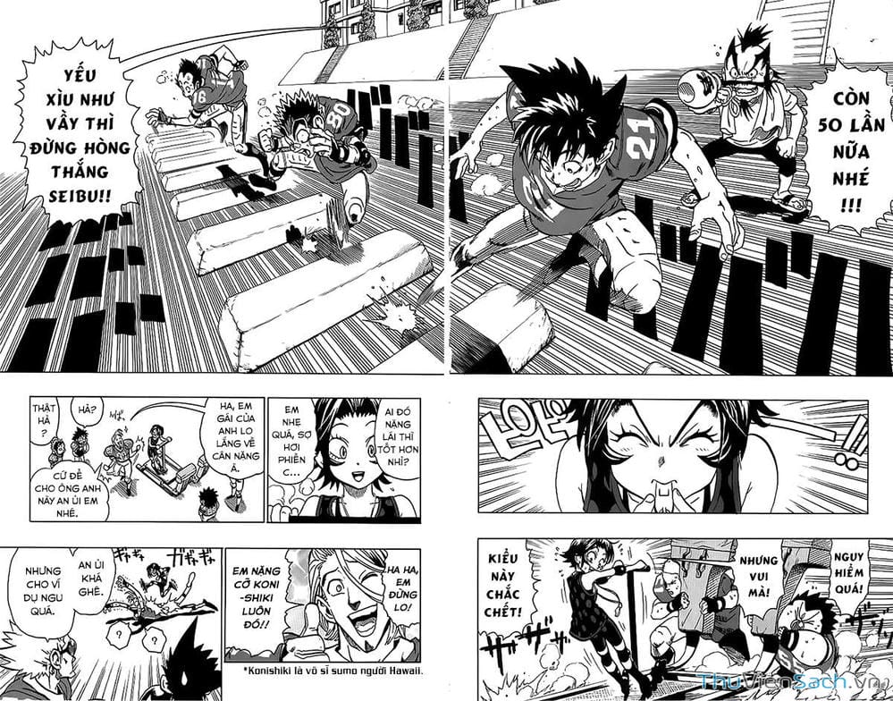 Truyện Tranh Lá Chắn Mắt - Eyeshield 21 trang 6