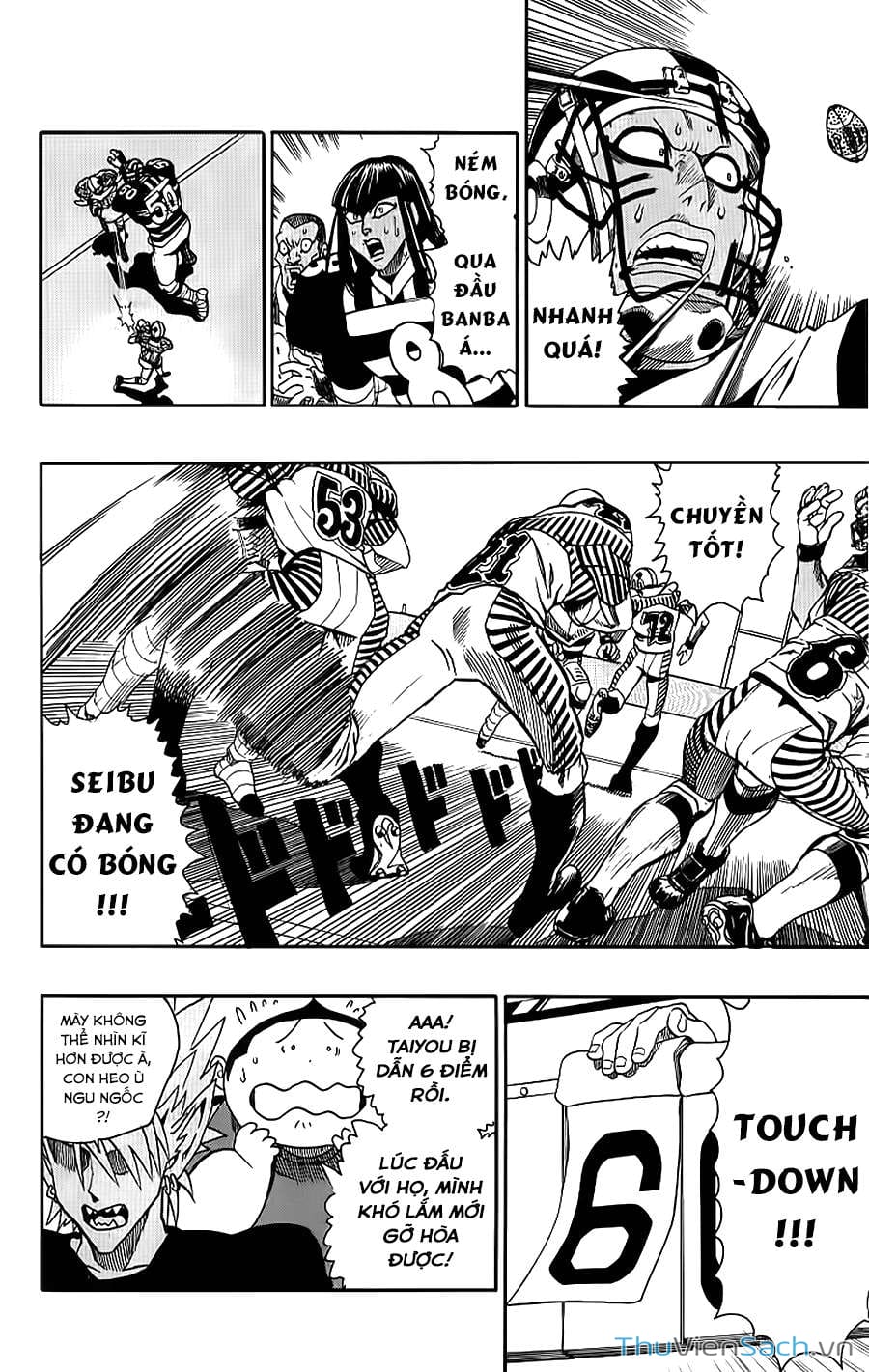 Truyện Tranh Lá Chắn Mắt - Eyeshield 21 trang 6