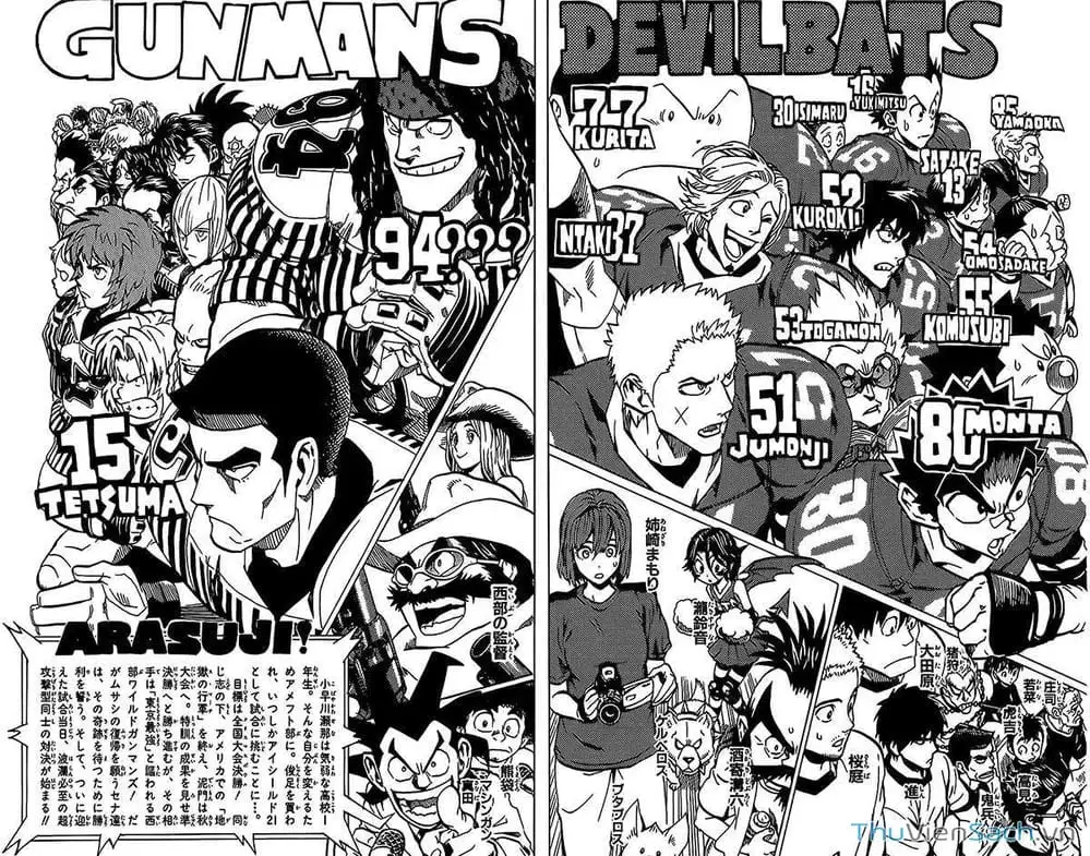 Truyện Tranh Lá Chắn Mắt - Eyeshield 21 trang 6