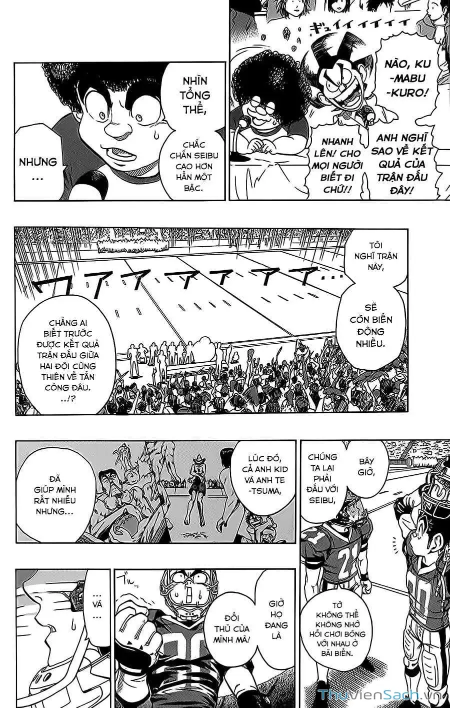 Truyện Tranh Lá Chắn Mắt - Eyeshield 21 trang 6