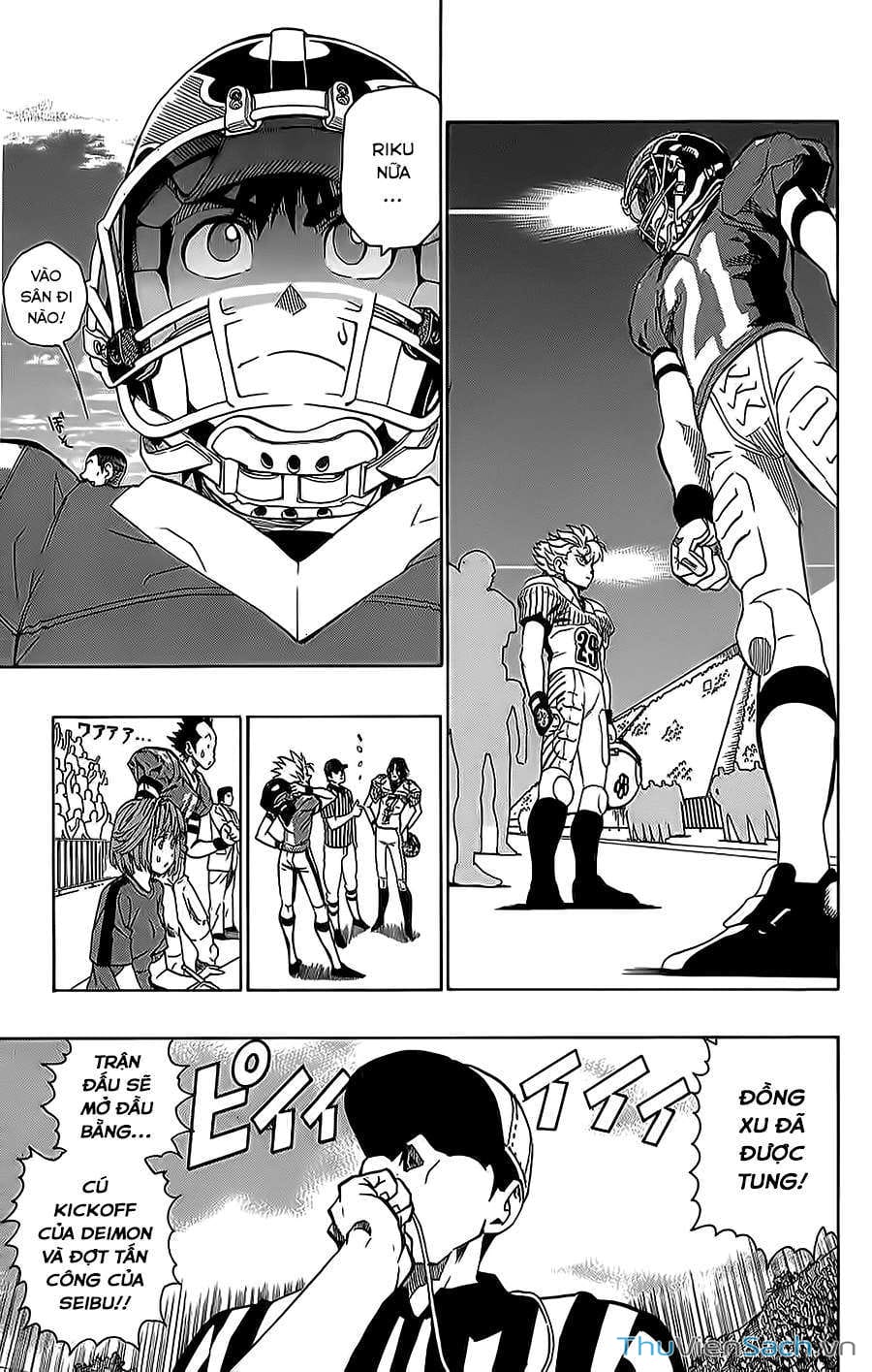 Truyện Tranh Lá Chắn Mắt - Eyeshield 21 trang 6
